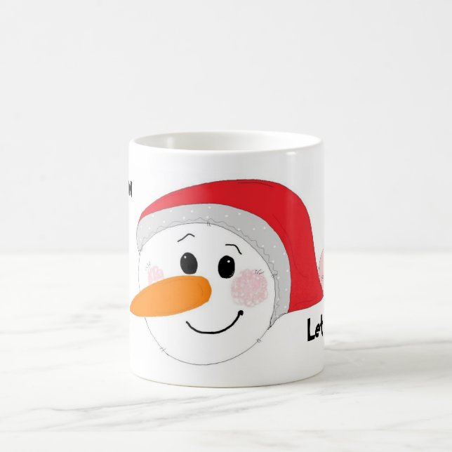 Let it Snow Coffee Mug (Center)