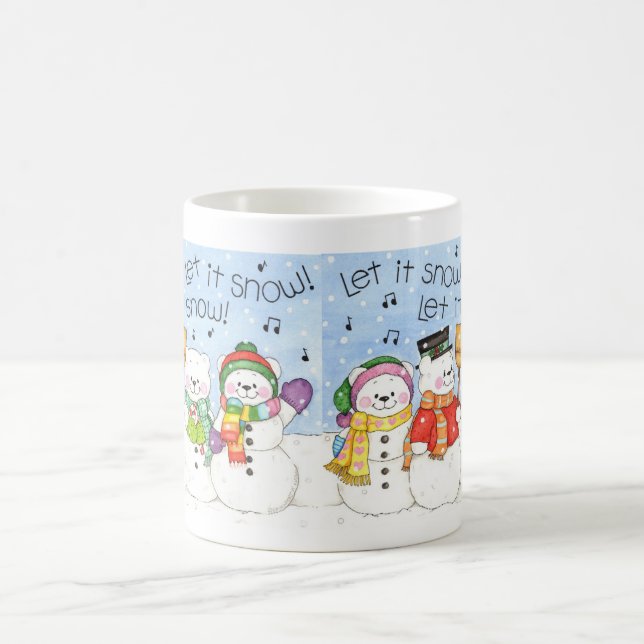 Let It Snow Coffee Mug (Center)