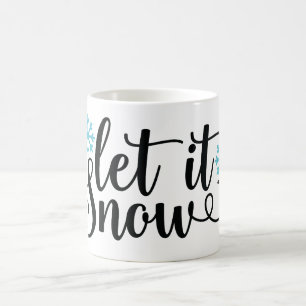 Let It Snow Coffee Mug – Winter Holiday Mug