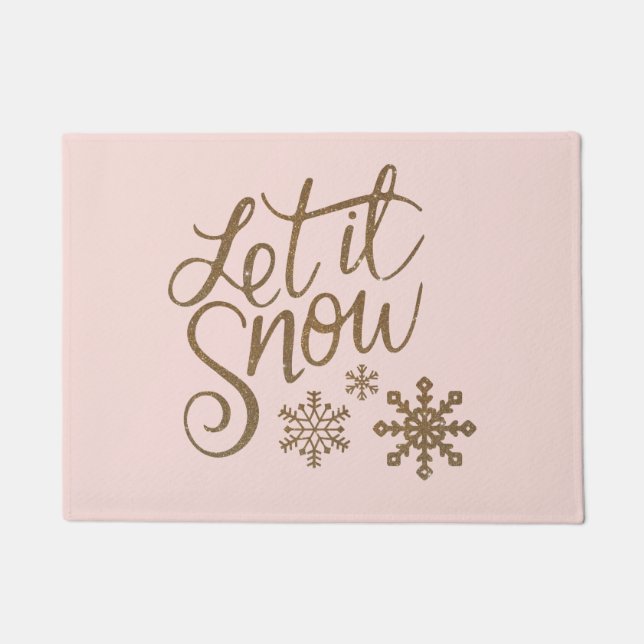 let it snow doormat (Front)