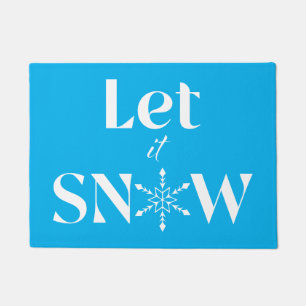 Let It Snow Doormat