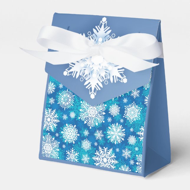 Let It Snow  Favor Box (Front Side)