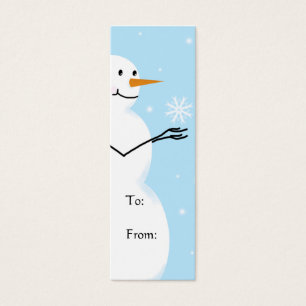 Let It Snow Gift Tags