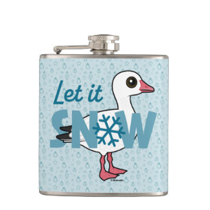 Let it Snow! Hip Flask