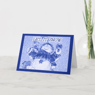 Let it Snow Holiday Card
