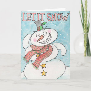 Let It Snow Holiday Card