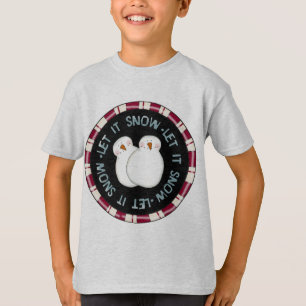 Let it Snow Holiday Tshirts and Gifts