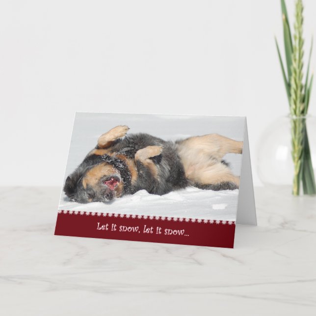 Let It Snow, Let It Snow... | Christmas Cards (Front)