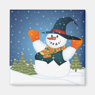 Let It Snow Man! Magnet
