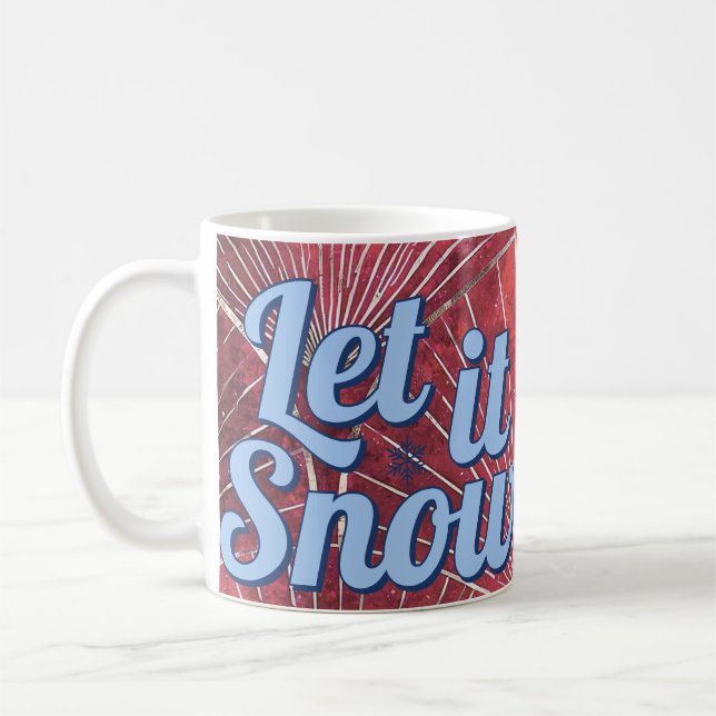 Let it snow mug (Gauche)