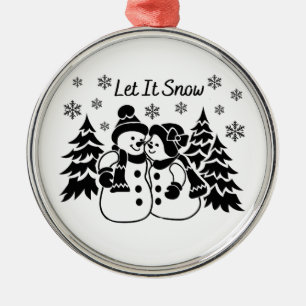 Let It Snow Ornament