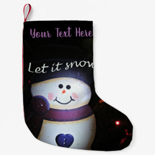 Let It Snow Personalized Stocking