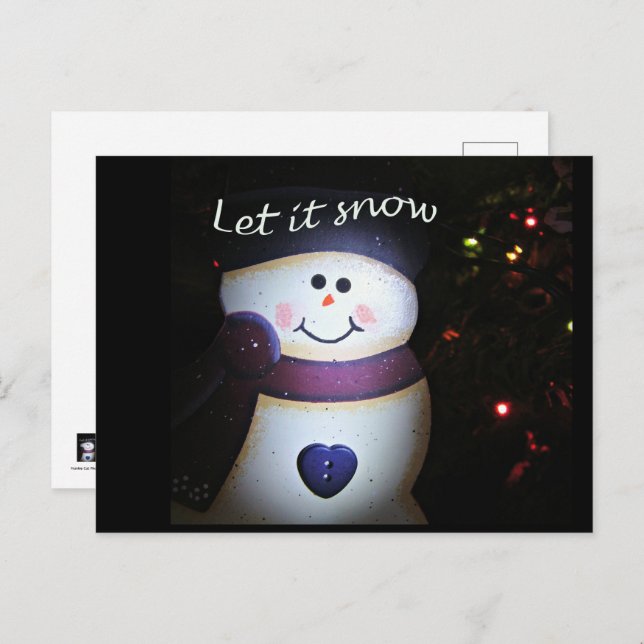 Let It Snow Postcard (Front/Back)