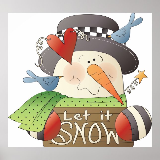 Let It Snow Poster (Front)