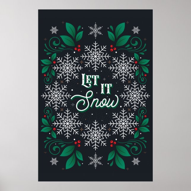 Let It Snow Poster 24x36 (Front)