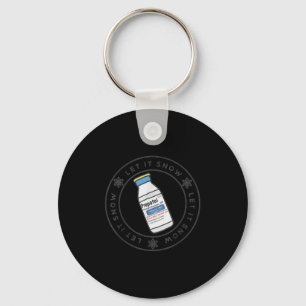 Let It Snow Profol Crna Nurse Anesthetist Er Ed Nu Keychain