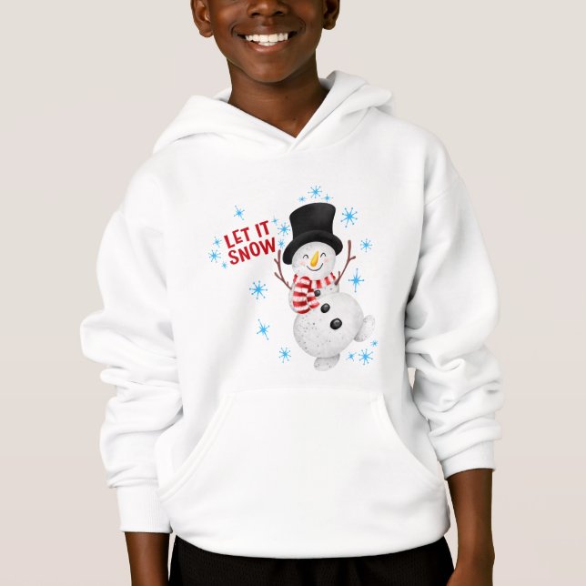 Let It Snow Snowman (Front)
