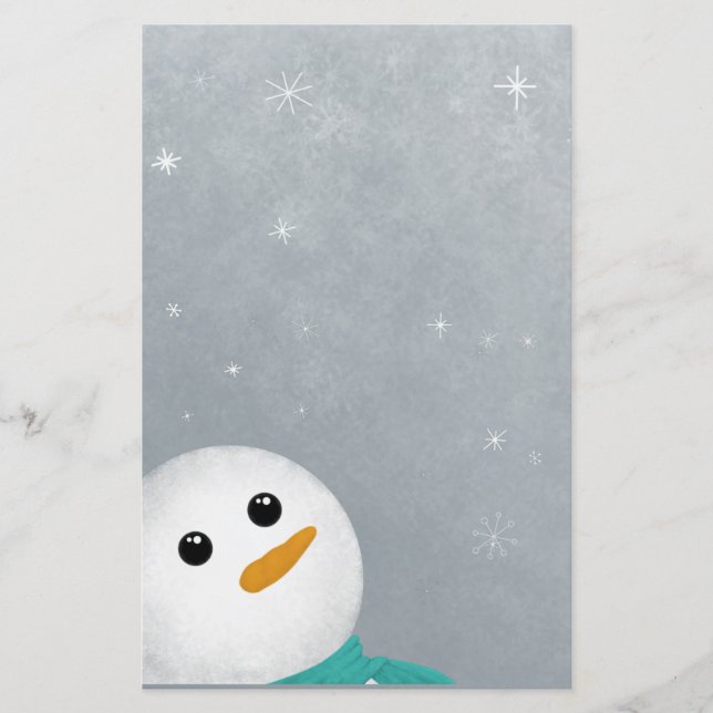 Let It Snow Snowman (Front)
