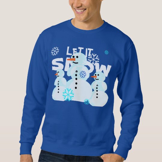 Let It Snow Snowman Sweater