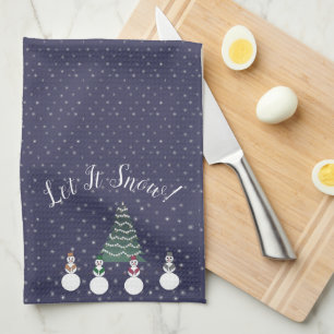 Let It Snow! Snowmen Kitchen Towel