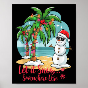 Let It Snow… Somewhere Else – Trocal Christmas Fun Poster