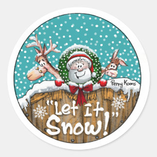 “Let It Snow!” Sticker