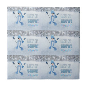 Let It Snow Tile