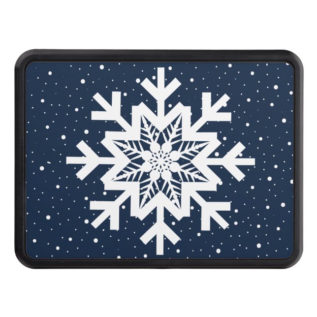 Let It Snow  Trailer Hitch Cover (Front)