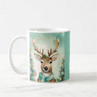 "Let It Snow" Turquoise & Gold Cozy Christmas