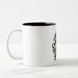 Let Joy Light Your Path Two-Tone Coffee Mug