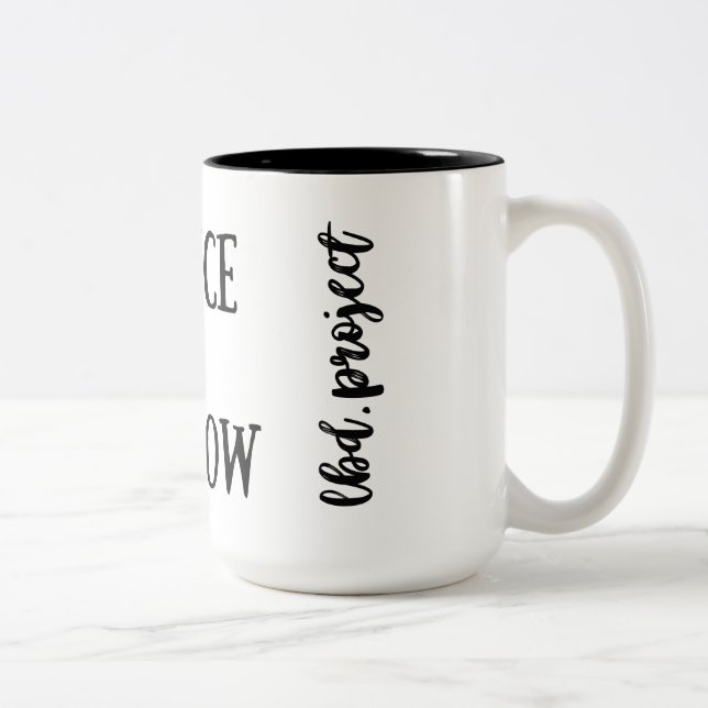 let Justice & Coffee flow mug (Right)