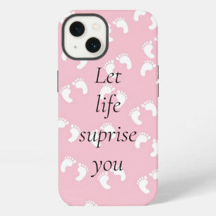 Let life suprise you iPhone 13 case