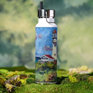 Let Light Shine Out of Darkness Water Bottle