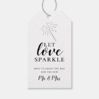 Let Love Sparkle Sparkler Send Off