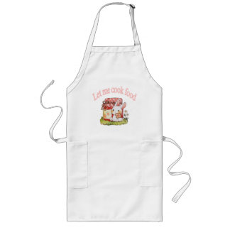 let me cook food: long apron