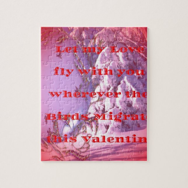 Let me fly with you to valentine.png jigsaw puzzle (Vertical)