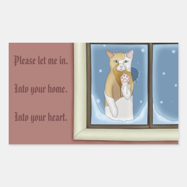 Let Me Into Your Heart Sticker (Front)