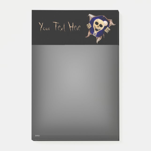 Let Me Out (Escaping Skeleton) Post-it Notes (Front)