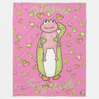 Let Me Show You My Frog! Fleece Blanket