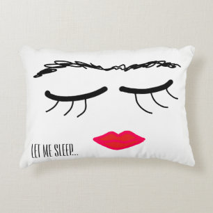let me sleep- pillow