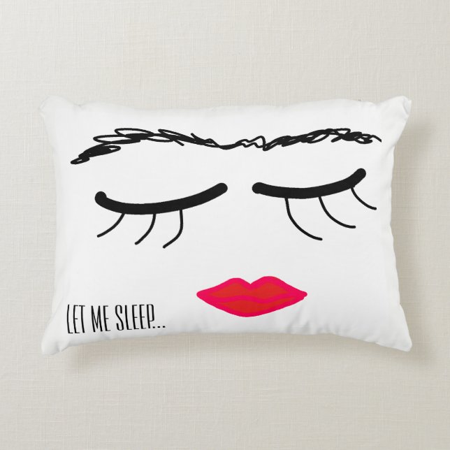 let me sleep- pillow (Front)