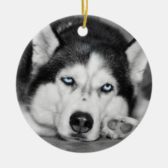 Let Me Sleep Please Ceramic Ornament (Front)