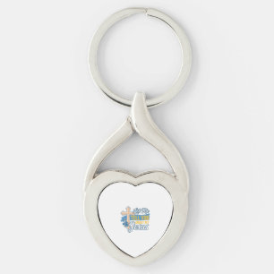 Let Me Tell You About My Jesus Christian Shirt Des Keychain