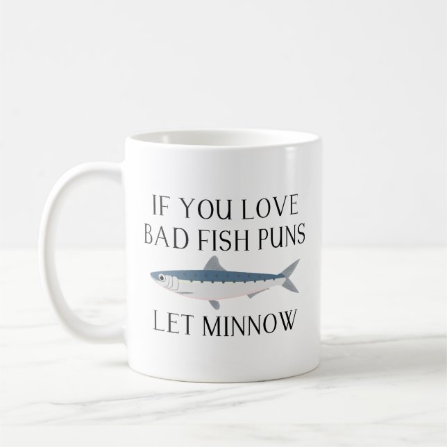 Let Minnow Coffee Mug (Left)