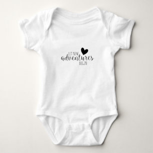 Let New Adventures Begin Baby Bodysuit