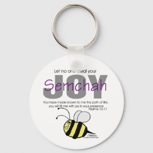 Let No One Steal Your Semchah Keychain