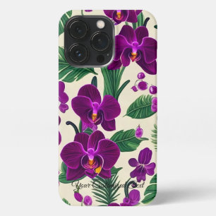 Let Orchid Flowers Blossom in Your Life iPhone 13 Pro Case