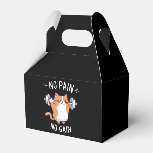 Let s Build Some Muscle! Gym Time! Favor Box (Front Side)