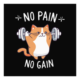 Let s Build Some Muscle! Gym Time! Photo Print