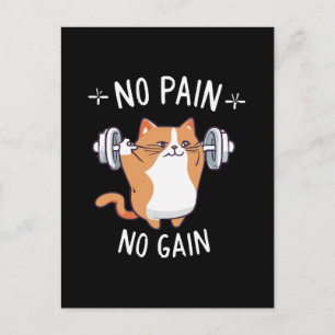 Let s Build Some Muscle! Gym Time! Postcard